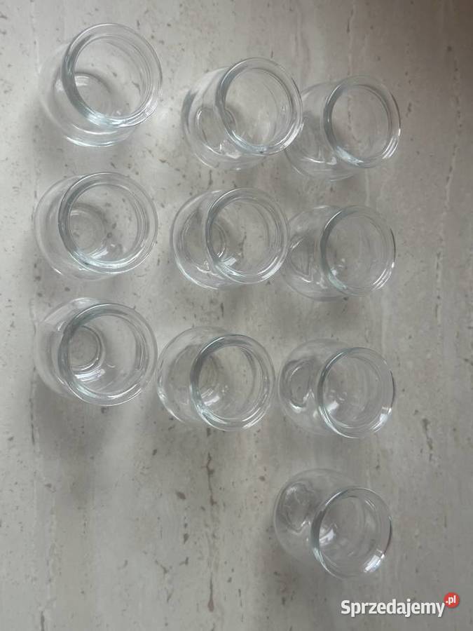Bańki lekarskie szklane z lat PRLu Łódź