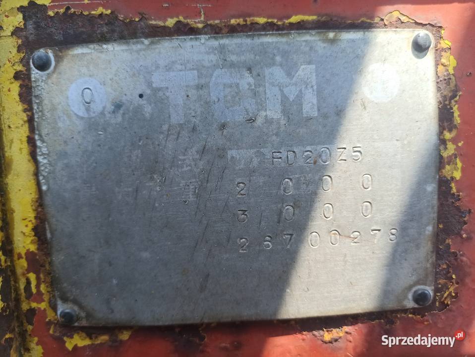 Wózek widłowy TCM FD20Z5 Chełm