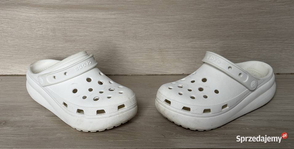 Klapki Classic Crush Clog 207521 dziecięce Crocs łódzkie Łódź sprzedam