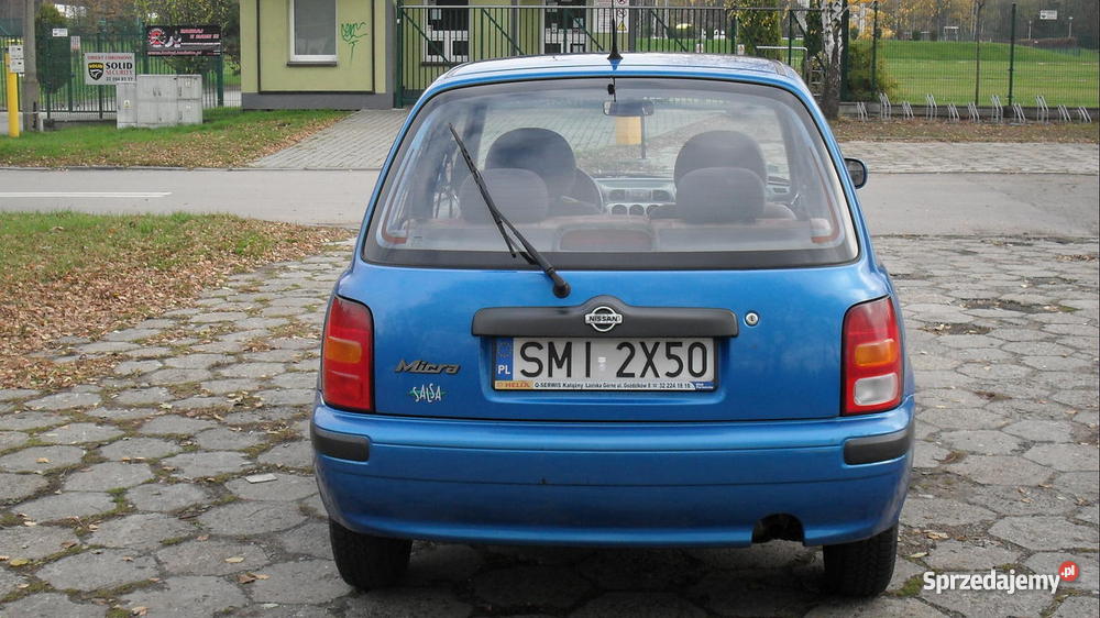 Nissan Micra K11 1999 r 998cm3 Nissan śląskie Łaziska Górne