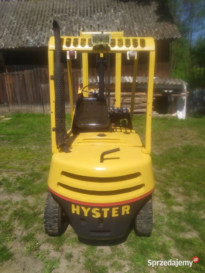 Wózek widłowy sztaplarka hyster automat Perkins Złota Woda