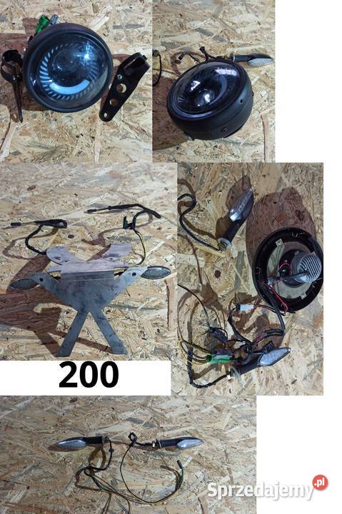 Kawasaki z750 0306 oświetlenie lampa przód Jasło sprzedam