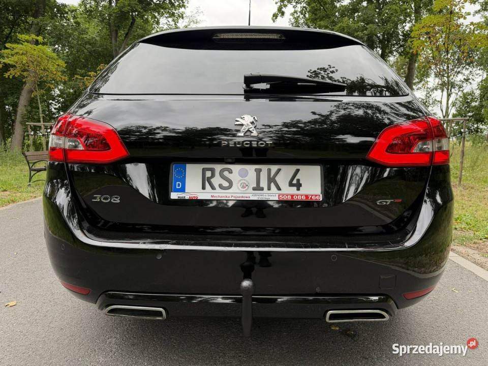 Peugeot 308 SW II 20 HDi 177 GTLine Automat Navi wielofunkcyjna kierownica Józefkowo