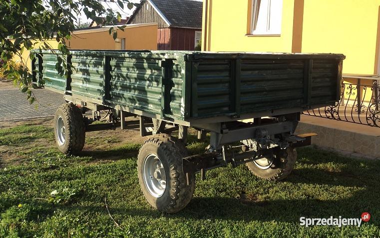 przyczepa wywrotka na balonówkach ciągniki i przyczepy Maszyny rolnicze Tarnobrzeg