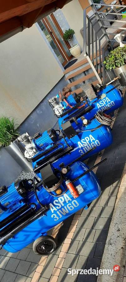 Kompresor ASPA 3JW60 180L Polska sprężarka Gogolin