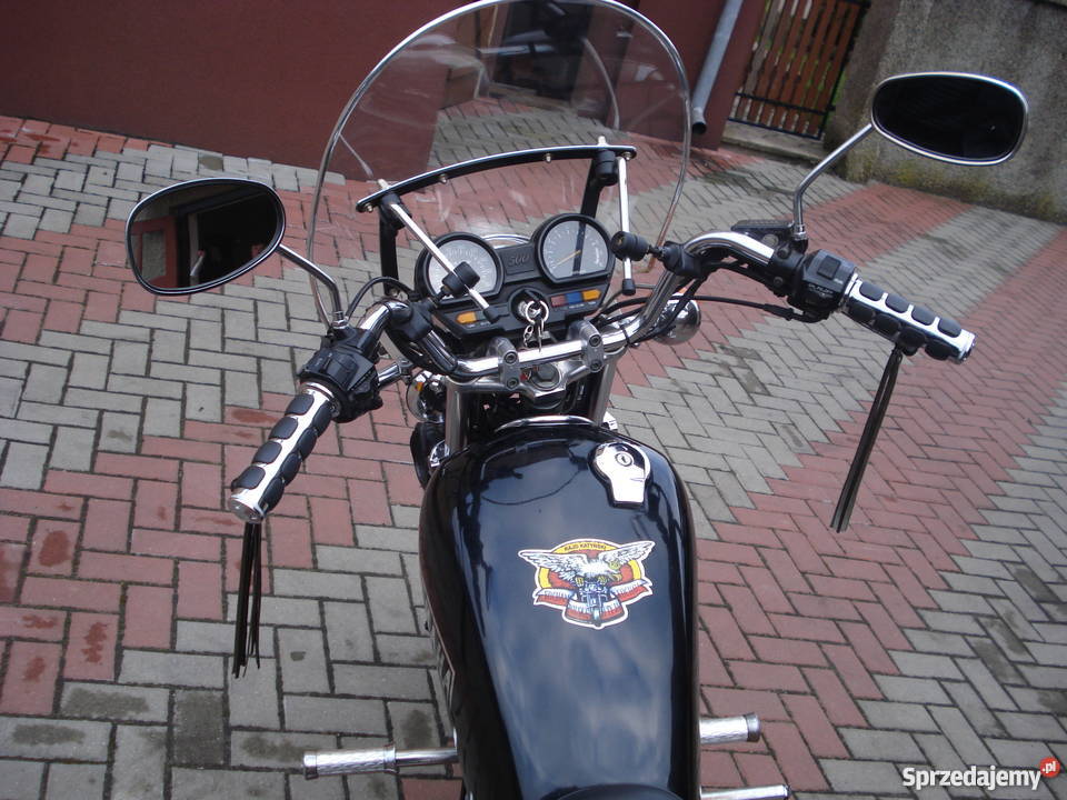 Yamaha Virago 500 Brał udział w Rajdzie Sadów