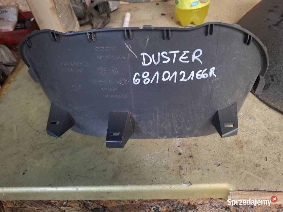 DACIA DUSTER I osłona licznika ramka 681012166R Wyposażenie wnętrza Kielce