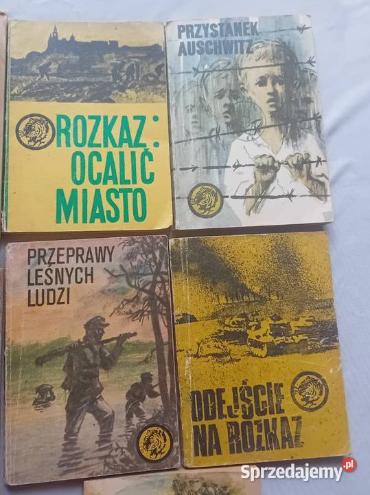 Zestaw 7 książeczek z serii Żółty Tygrys Lata Koźminek