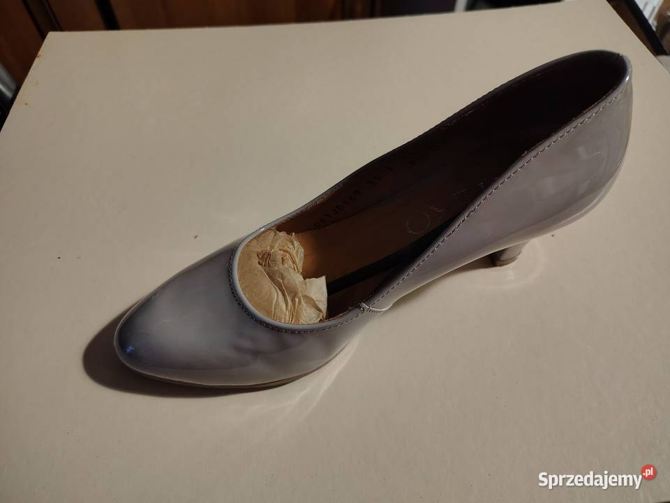 Szpilki obcasy szare gołębie Ryłko 35 Warszawa