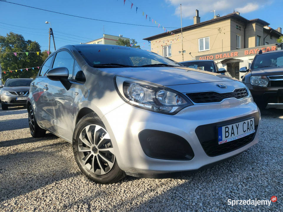 Kia Rio 12 85 I Właściciel 100 Bezwypadek 100 srebrny Rio Pabianice