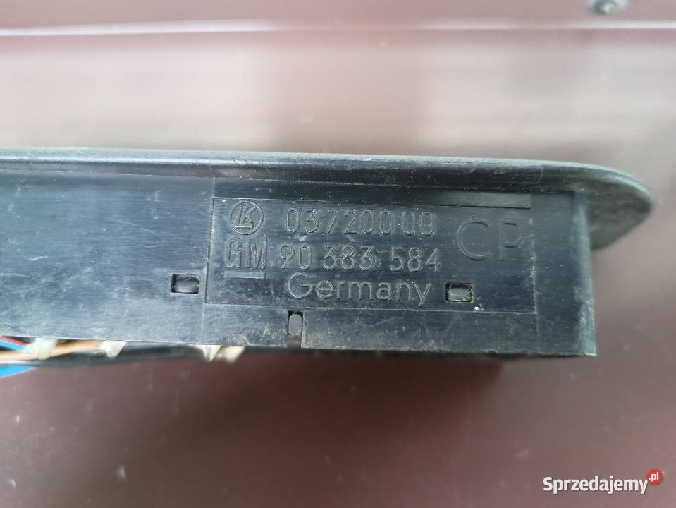 Opel Astra F przełącznik panel sterowania szyb łódzkie Sieradz sprzedam