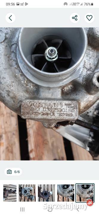 Golf IV 19 TDI Turbo Turbina Turbosprezarka Mińsk Mazowiecki