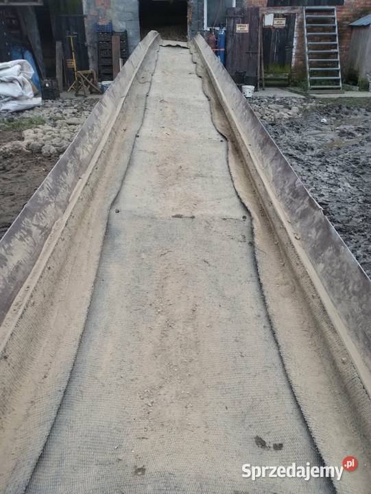 Taśmociąg 10 metrów nowa taśma Wieluń