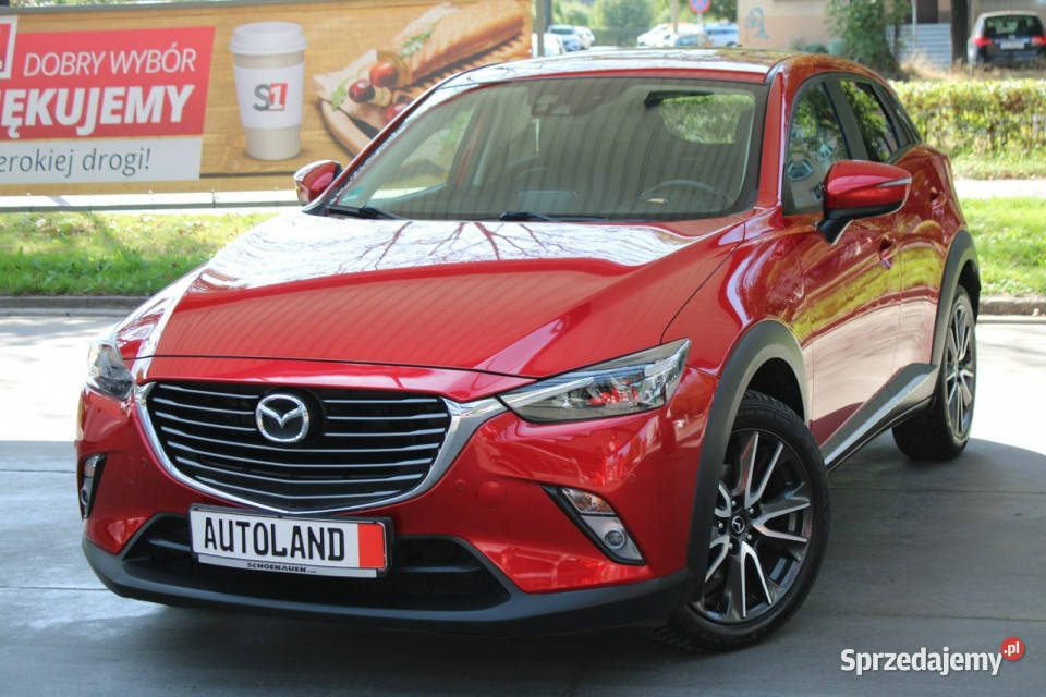 Mazda CX3 Bezwypadkowy bogata wersja immobilizer Mazda