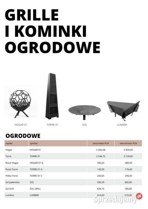 Palenisko ogrodowe TORRE ogień który tworzy Kępno