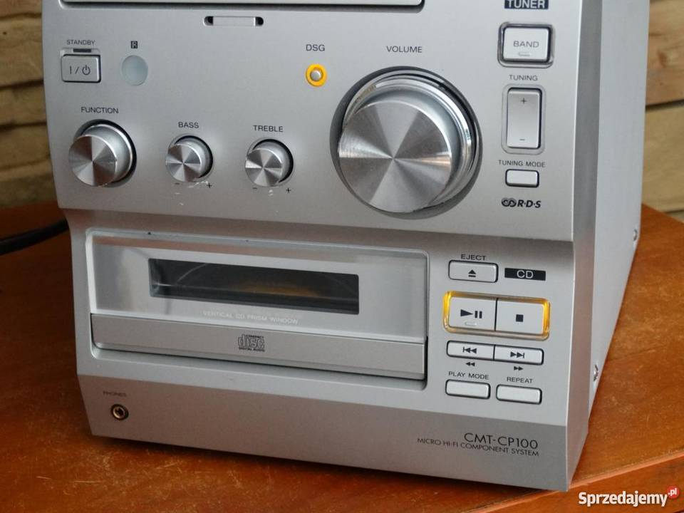 Wieża Sony CMTCP100 mocna i sprawna WYSYŁKA