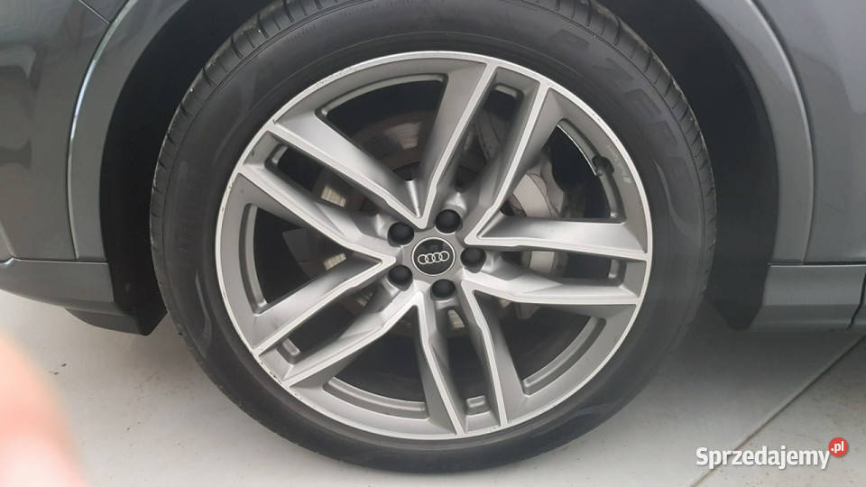 Audi Q7 50 TDI mHEV Quattro S Line Z Polskiego wielofunkcyjna kierownica Warszawa sprzedam