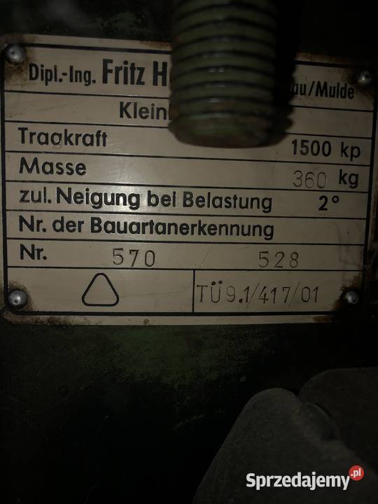 Podnośnik nożycowy świętokrzyskie Końskie sprzedam