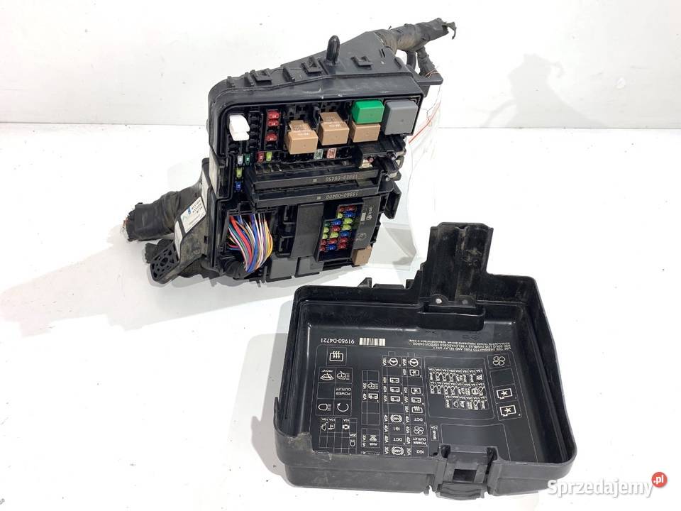 SKRZYNKA BEZPIECZNIKÓW KIA OPTIMA 91242D4053