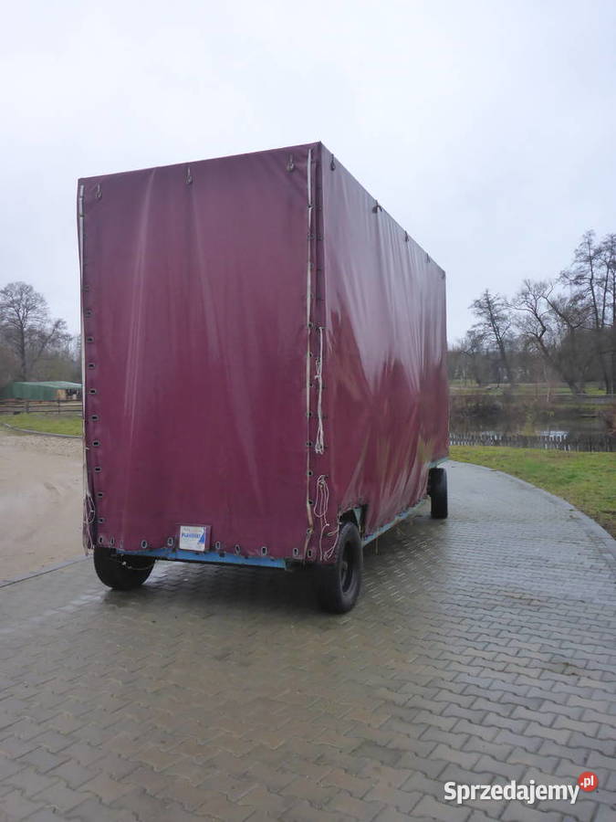 przyczepa ROLNICZA niskopodwoziowa 55x2 z sprzedam