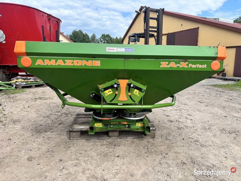 Rozsiewacz nawozów Amazone X Perfect 1250 siewka nieuszkodzony Myszyniec