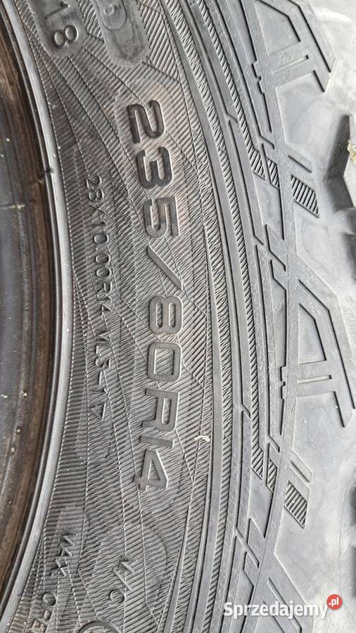 KOMPLET OPON MAXXIS LIBERTY 235x80 R14 14cale Do quadów Maruszyna sprzedam