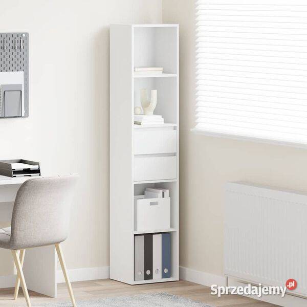 vidaXL Szafka na książki białaSKU802867 Warszawa