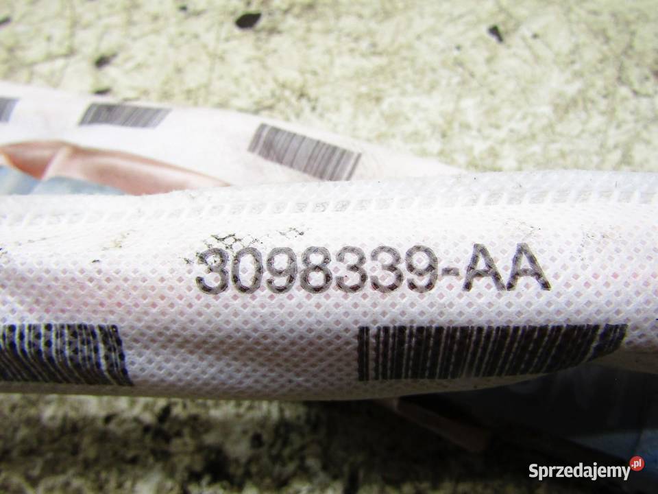 KURTYNA POWIETRZNA AIRBAG PRAWA PRAWE OPEL osobowe sprzedam