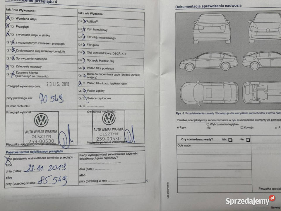 Volkswagen Tiguan Pisemna Gwarancja 12 miesięcy Tiguan Konin