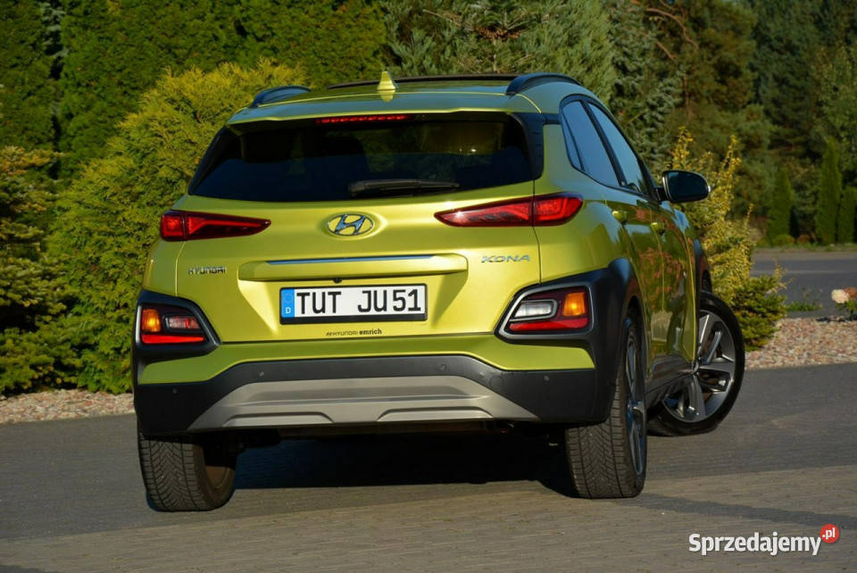 Hyundai Kona Premium Full Led Navi Krell Kamera czujnik parkowania Ostrów Mazowiecka