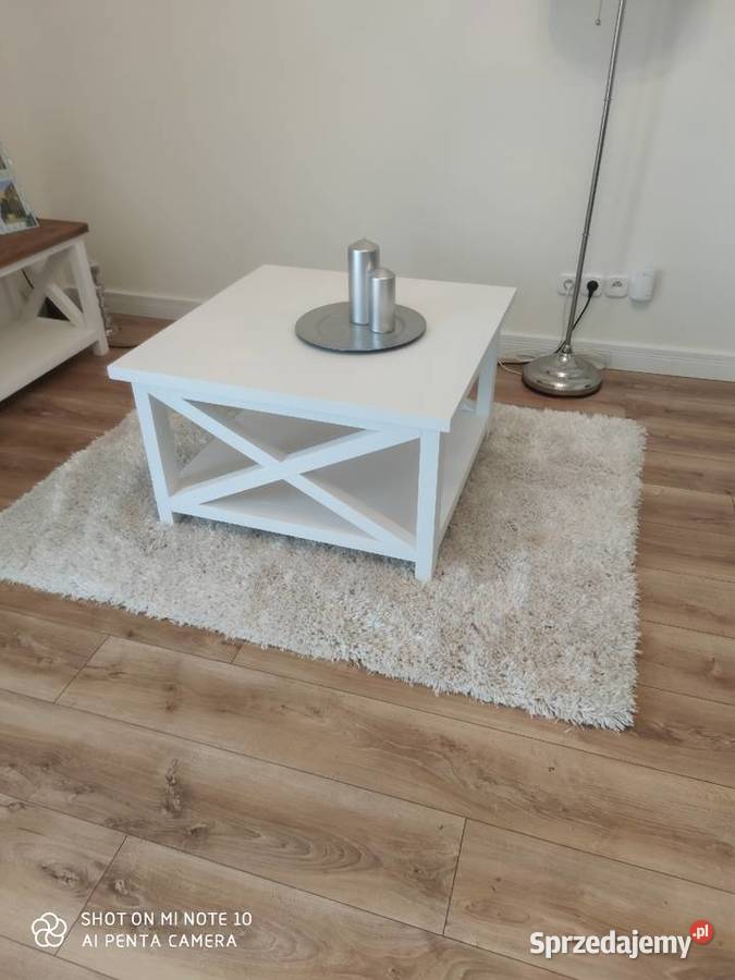 Stolik kawowy lite drewno Szadek sprzedam