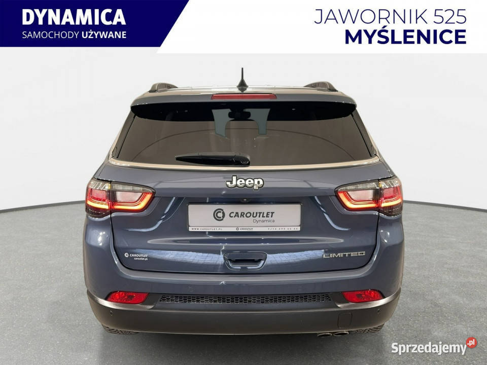 Jeep Compass VAT 23 Limited 13T 150 automat 2021 czujnik parkowania Compass Myślenice