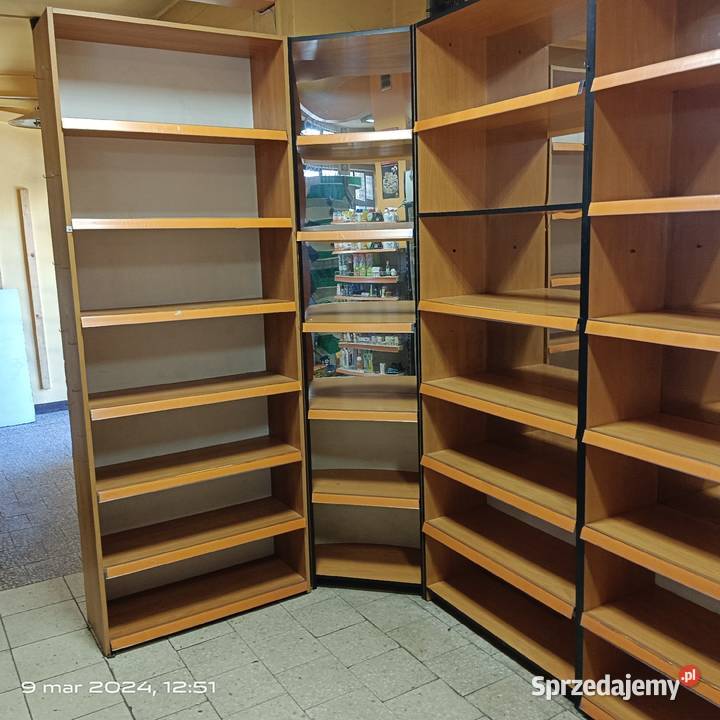 Regały sklepowe lustrzane śląskie