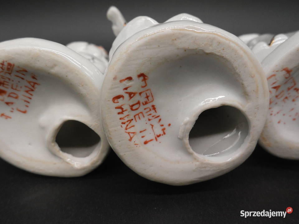 Zestaw 4 porcelanowych figurek Dziecięca Raszków