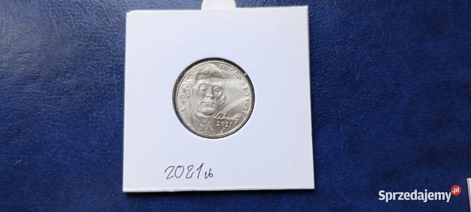 Stare monety 5 cent 2021 USA Numizmatyka podkarpackie Lesko
