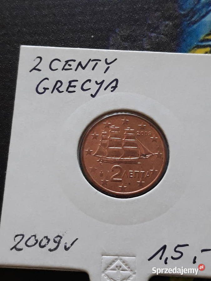 2 Eurocenty Grecja 2009 r wielkopolskie