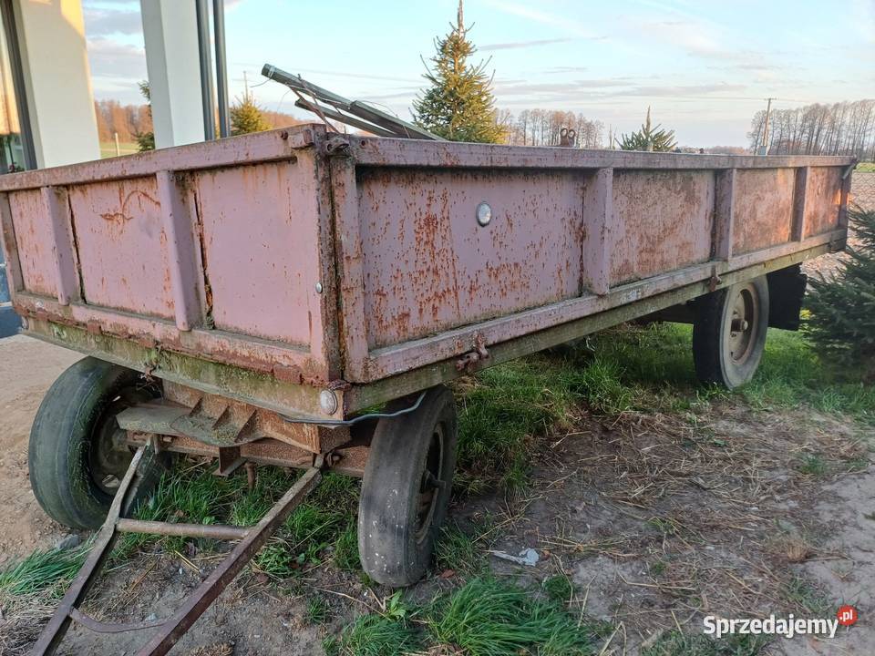 Przyczepa dwuosiowa nieuszkodzony Siedlce