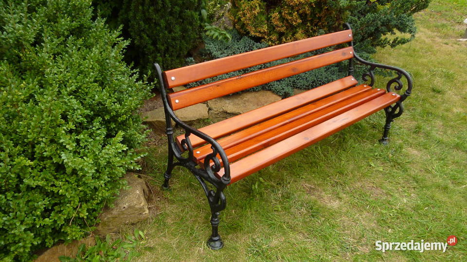 Ławka Wiedeńska z podłokietnikiem Kępno
