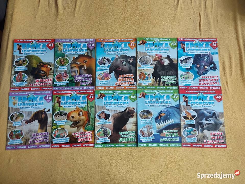 Kompletne Numery epoki lodowcowej kolekcji Chorzów