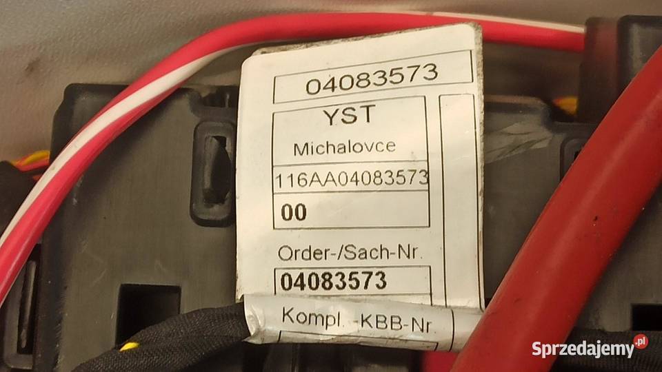 BMW 7 G11 WIĄZKA KABINY RHD osobowe sprzedam