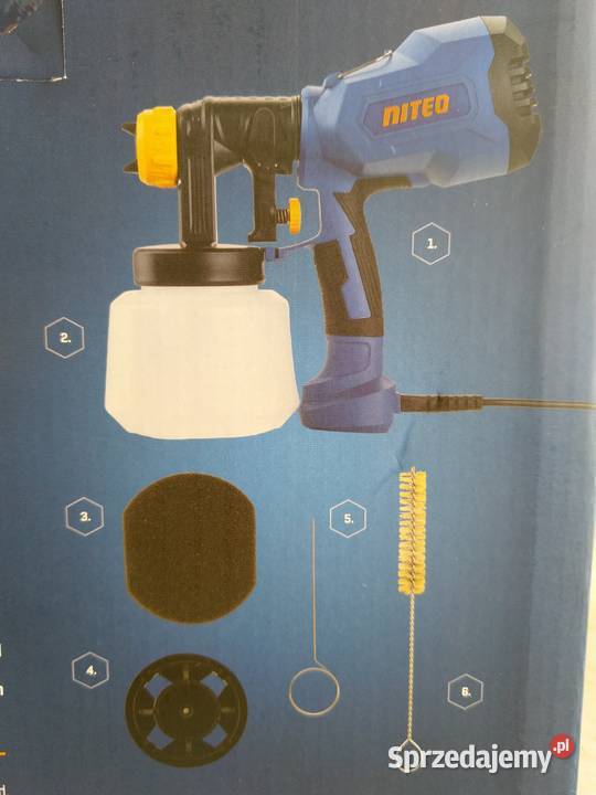 NAJTANIEJ Agregat Malarski Pistolet Do Malowania