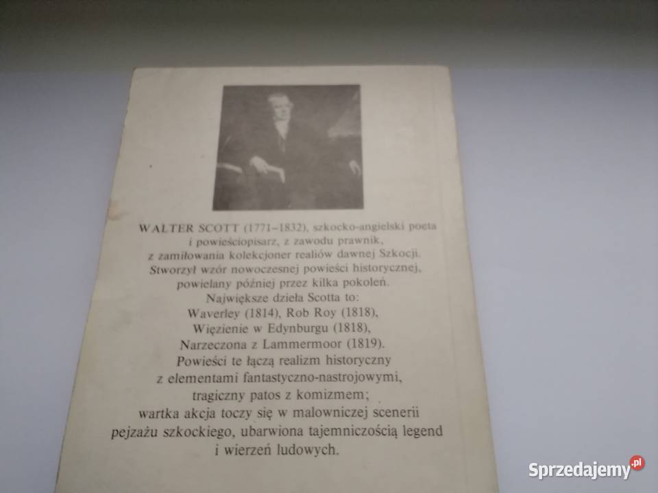 Waverley Walter Scott miękka Łódź