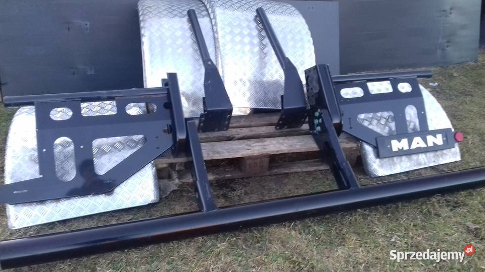 Błotnik Nadkole na 2 osie Na 1 oś MAN VOLVO Górno