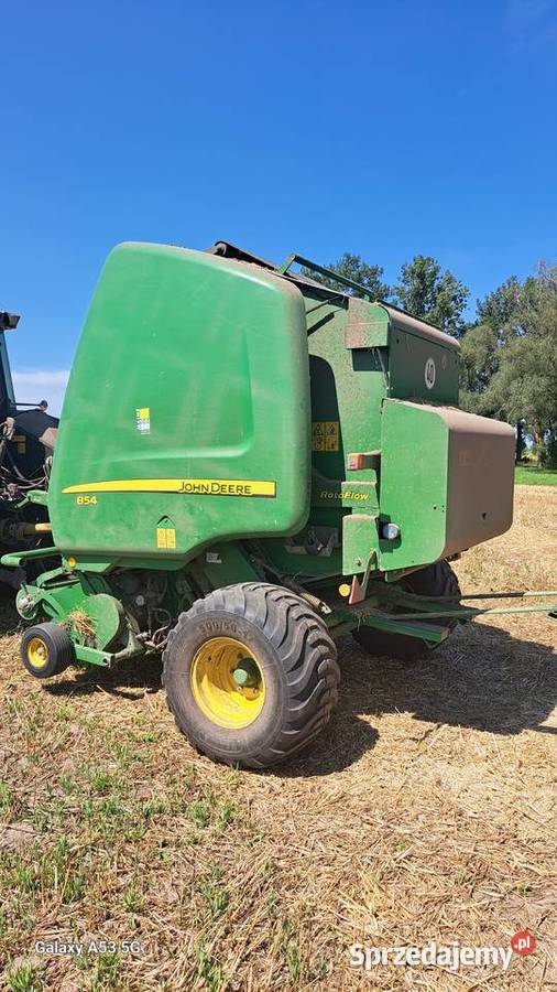 Prasa John deere 854 Rolujące (belujące)