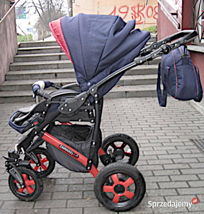 wózek 2w1 Camarelo Carera Łódź