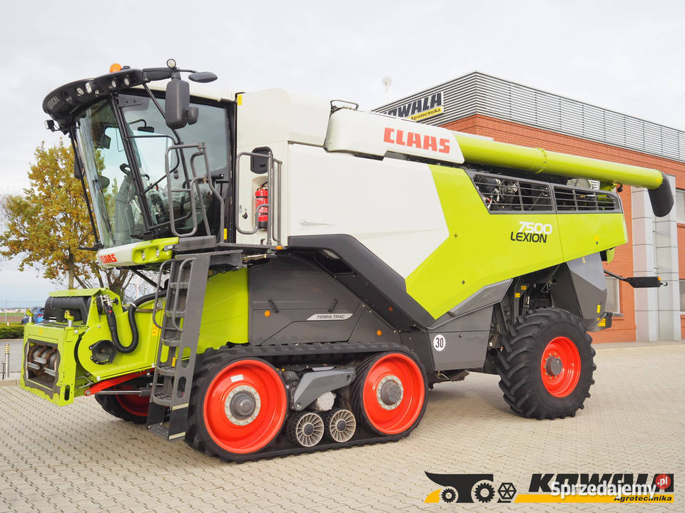 Clkaas Lexion 7500TT GPS V930 Kombajn zbożowy GPS Stęszew