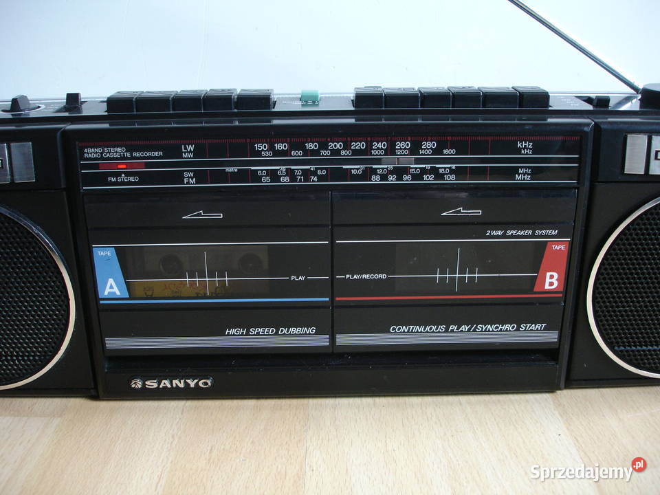 Radiomagnetofon SANYO MW703LO Zielona Góra