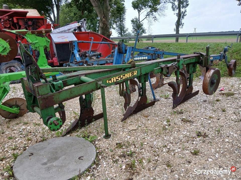 Pług zagonowy Gassner 3 Pługi Nowy Korczyn