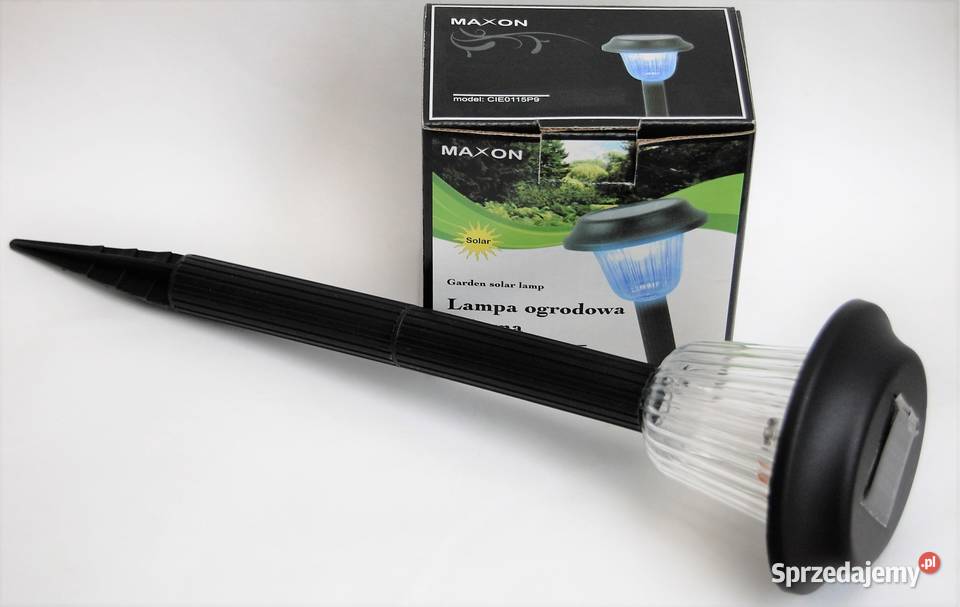 Lampa ogrodowa solarna Maxon CIE0115P9 2 39 Oświetlenie