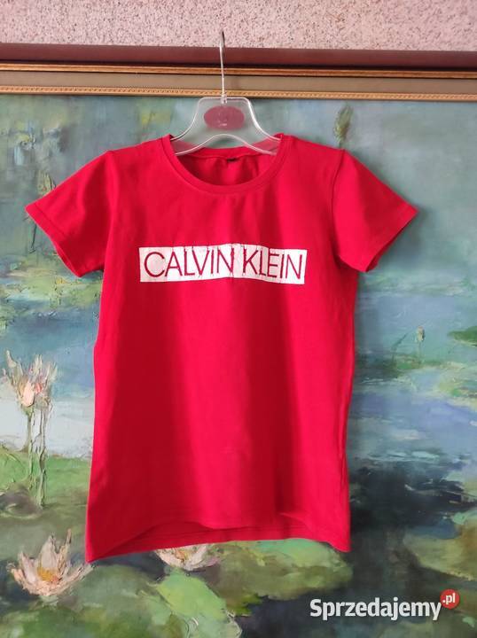 koszulka tshirt z nadrukiem Calvin top bluzka z świętokrzyskie Kielce